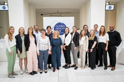 The Global Health Hub Team at the GHT 2025