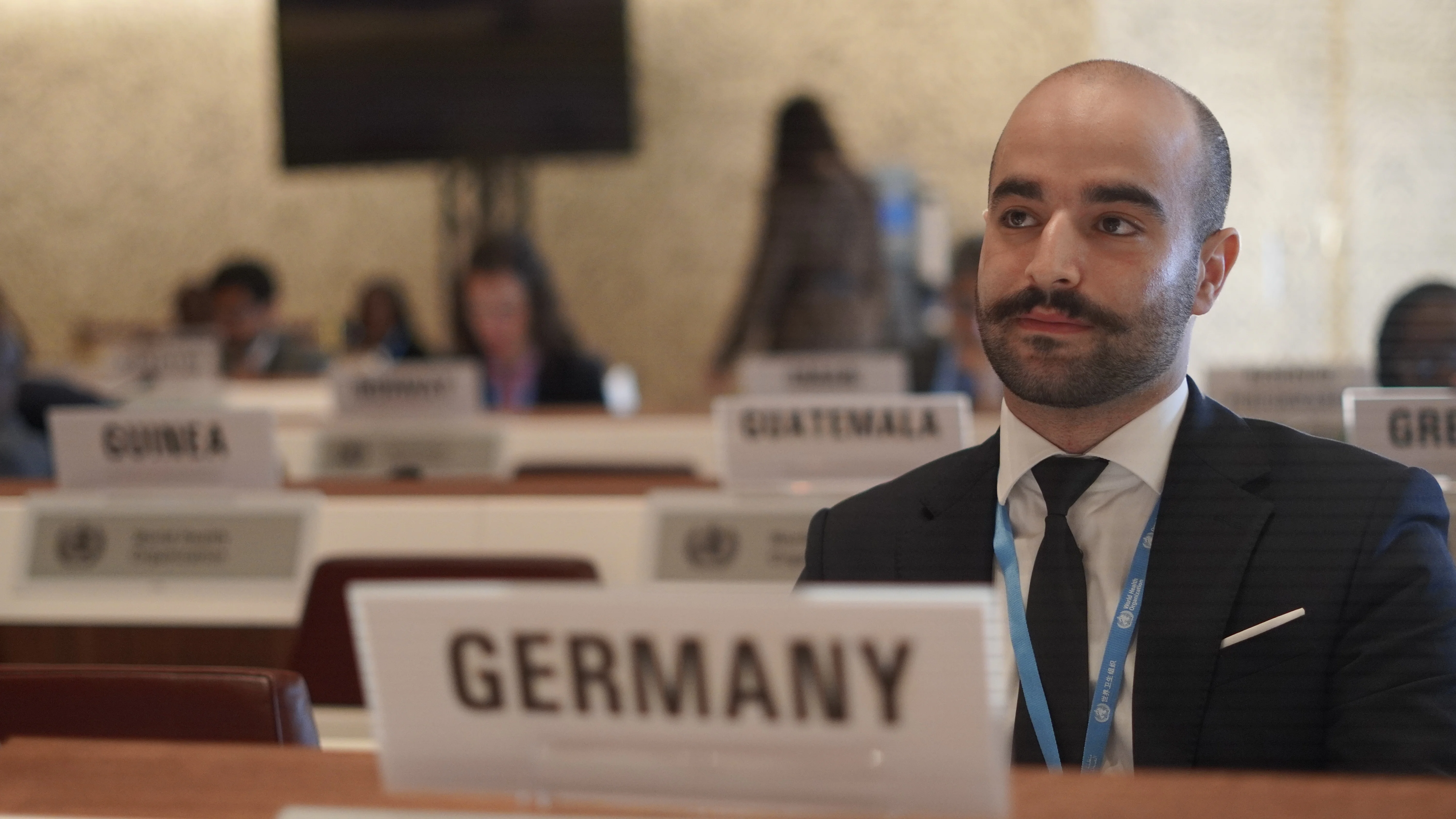 Ahmet Bekisolglu bei der WHA