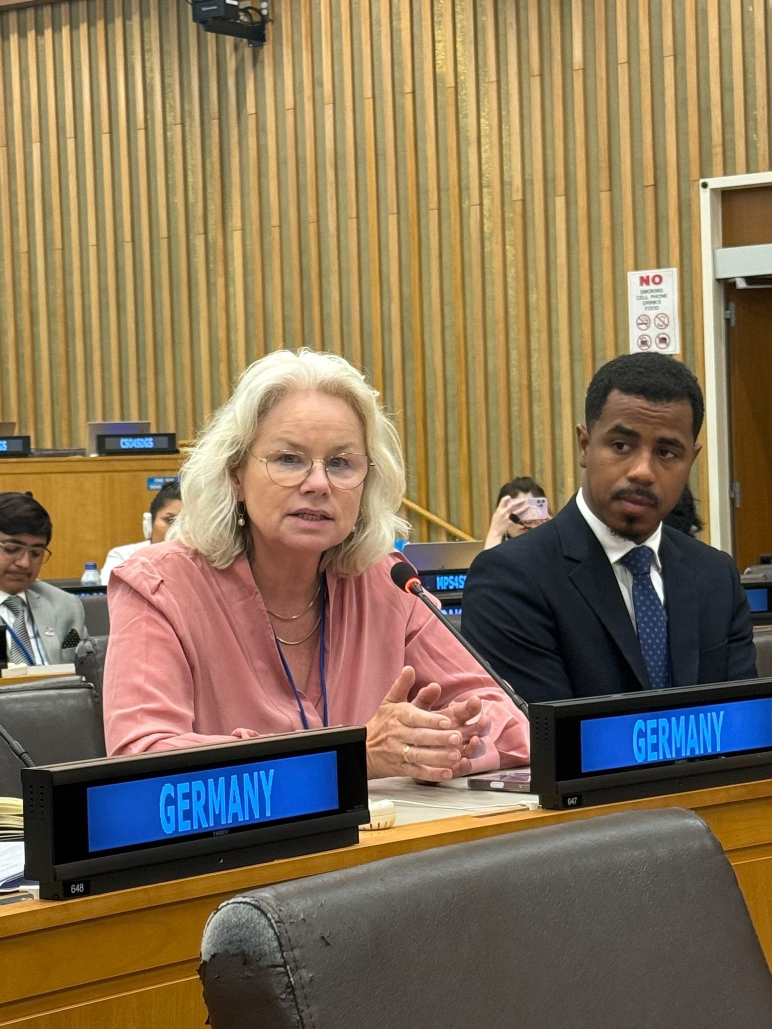 [Translate to English:] Dr. Kirsten Kappert-Gonther International Parliamentary Union (IPU) ©Meri Disoski